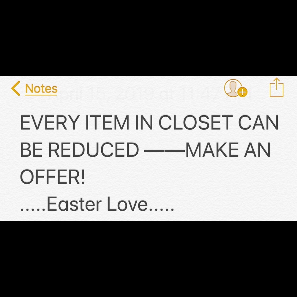 Clothes / shoes / jewelry